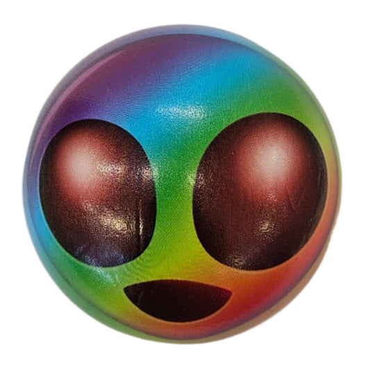 Squishy Emoji ball alien 9x9cm