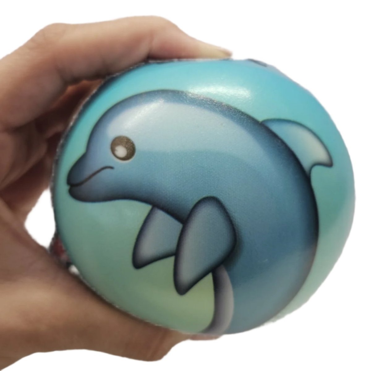 Squishy Emoji ball dolphin 9x9cm