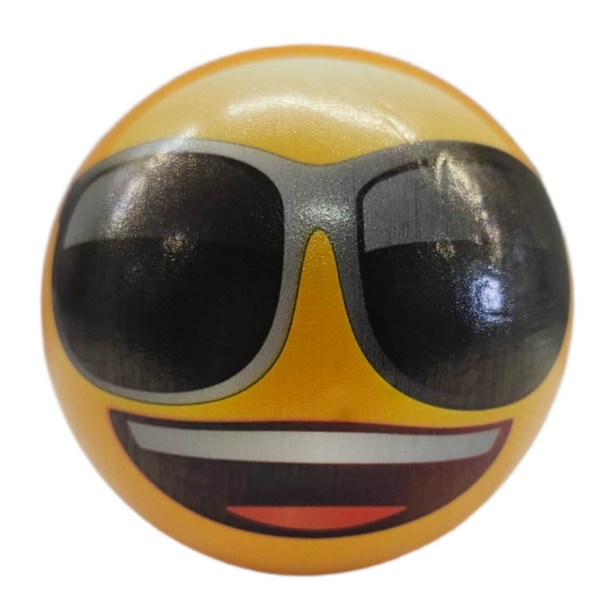 Squishy Emoji ball cool face 9x9cm