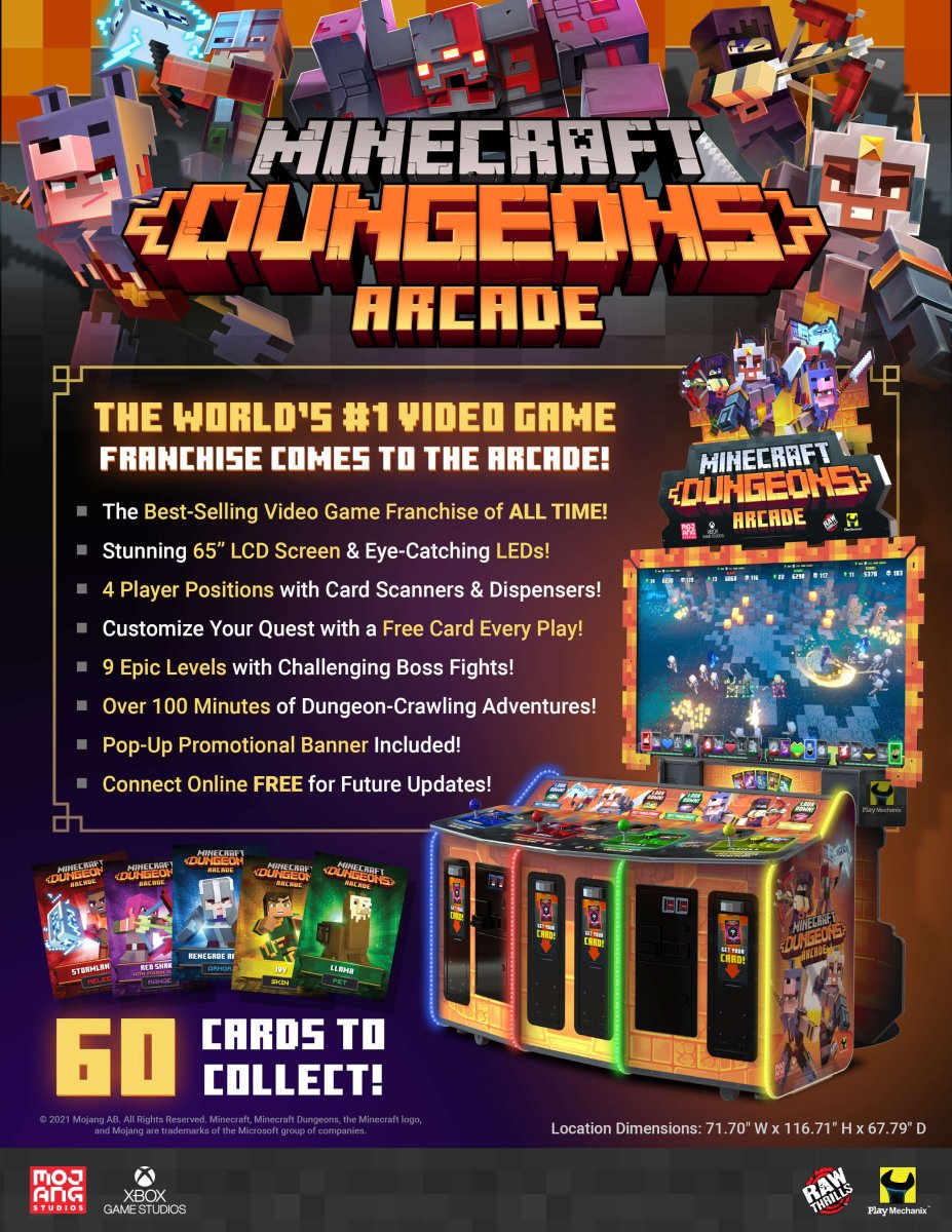 Ηλεκτρονικό παιχνίδι Minecraft Dungeons Arcade