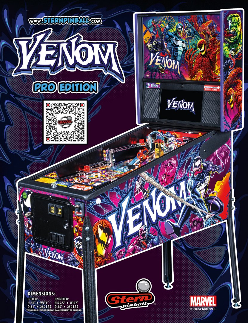 Pinball Stern - Venom Pro